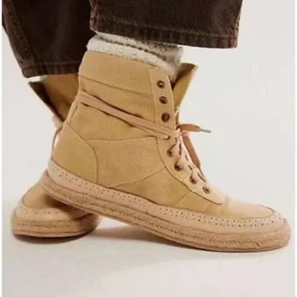 Free People Shoes - Free-people Women's Cream Boots